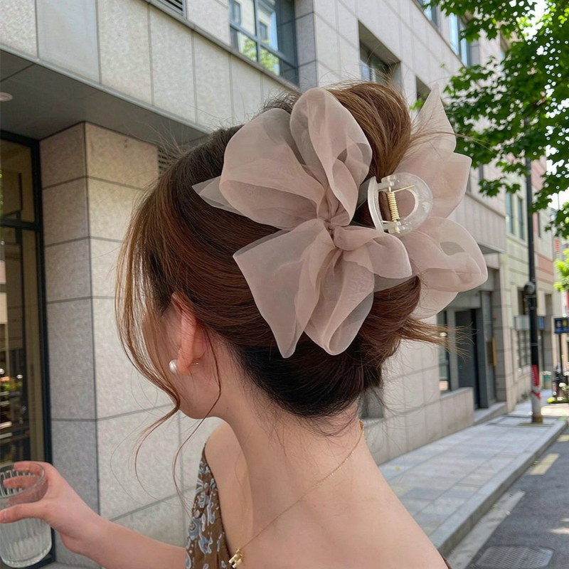 Women'S Fashion Korea - مشابك شعر كبيرة على شكل فيونكة
