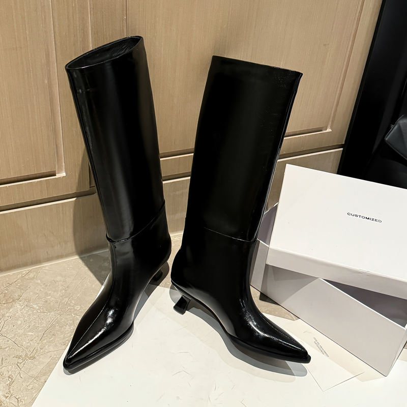 QUTAA موضة أخبار النساء حذاء ب - مراجعة Women'S Fashion Knee High Boots وسعره
