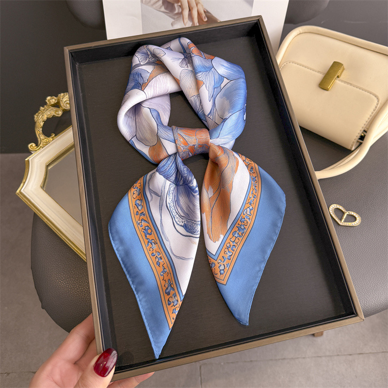 2026 جديد الأزهار طباعة الحجاب - مراجعة Women Fashion Necktie وسعره