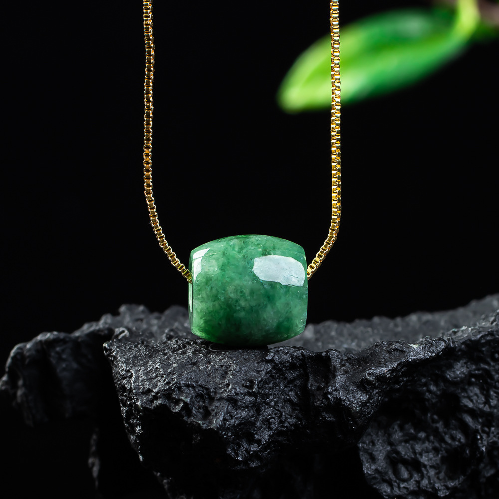 الطبيعية الحقيقية اليشم حبة قل - مراجعة Women'S Fashion Jewellery وسعره