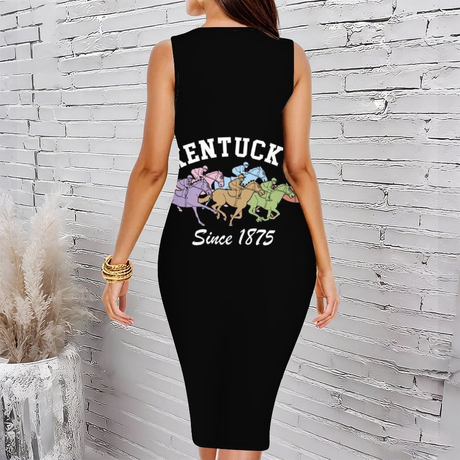 تي شيرت ديربي ريترو كنتاكي منذ - مراجعة Women'S Fashion Kentucky Derby وسعره